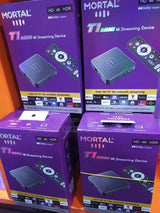 Mortal T1 mini TV Box Android 14 avec télécommande