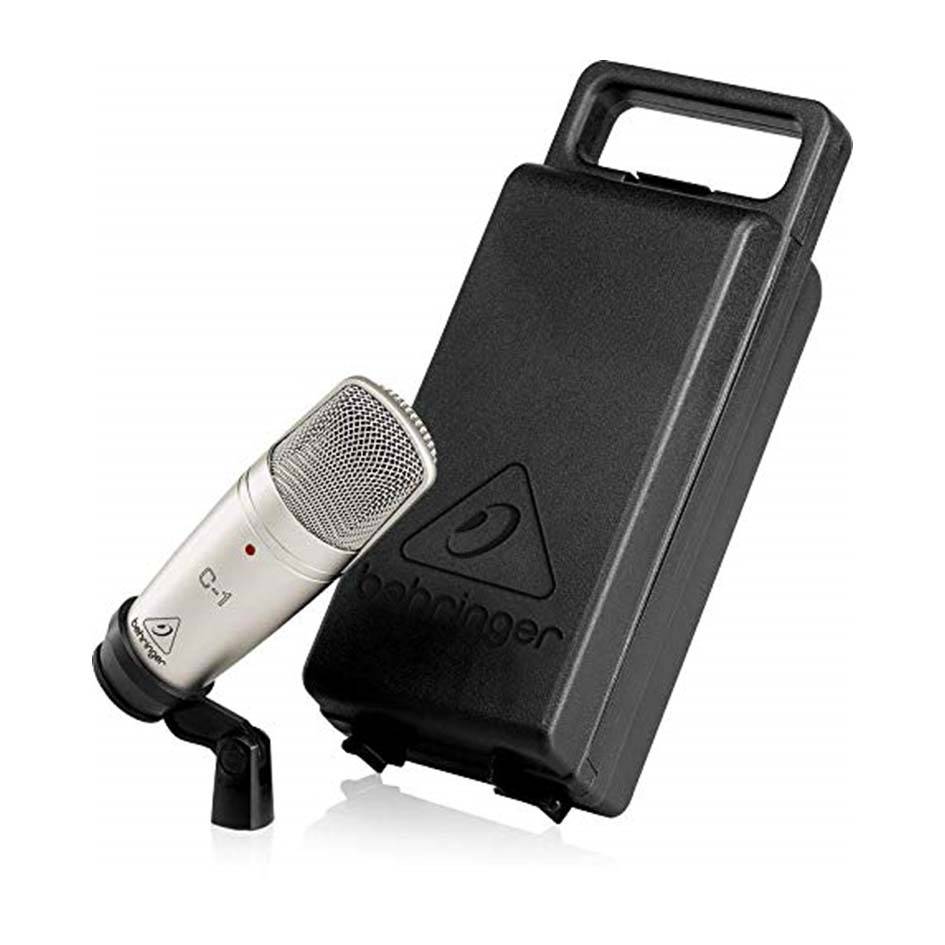Behringer C-1, microphone de studio à condensateur cardioïde, vue de face