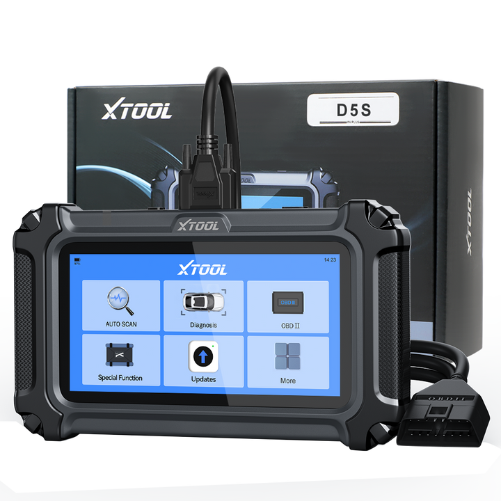 XTOOL D5S valise de diagnostic automobile vue de face
