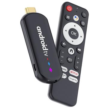H96 MAX S905L3 Android TV 14 avec télécommande vocale