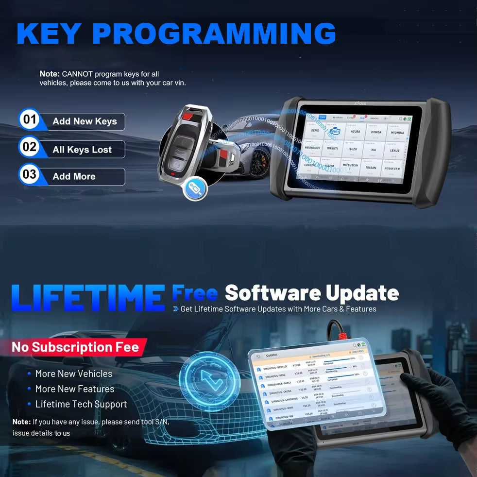 XTOOL IP616 V2.0 – Valise Diagnostic Auto Multimarque Professionnelle-Programmation de clé