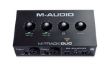 M-Audio M-Track Duo interface audio USB vue de trois quarts