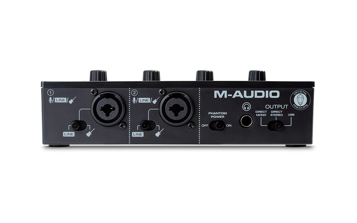 M-Audio M-Track Duo interface audio USB face avant