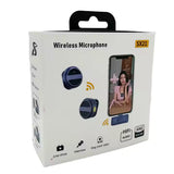 Microphone Lavalier Sans Fil SX21 Pour iPhone, Android avec Annulation du Bruit