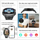 Fonctionnalités et écran HD de la montre LAXASFIT 2025