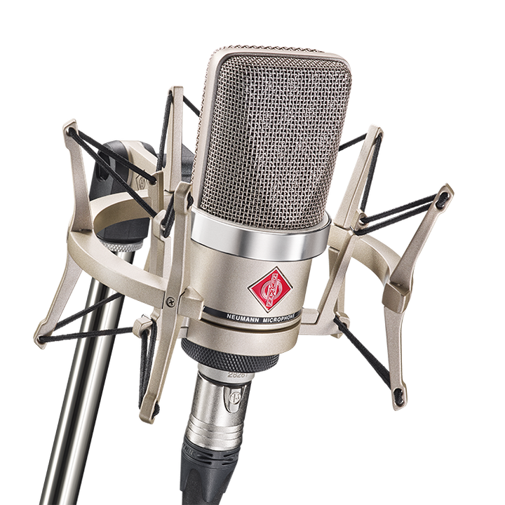 Neumann TLM 102 Studio Set, microphone à condensateur nickel avec suspension EA 4