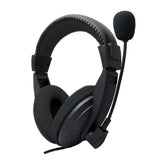 Casque-Micro Filaire KEBIDUMEI – Jack 3,5 mm avec Microphone Flexible