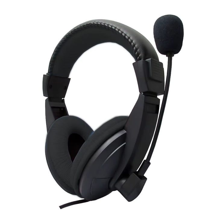Casque-Micro Filaire KEBIDUMEI – Jack 3,5 mm avec Microphone Flexible