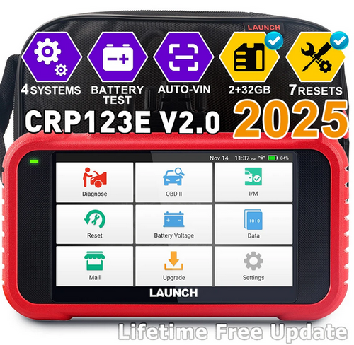Valise Diagnostic Auto LAUNCH CRP123E V2.0 – OBD2 Multimarque