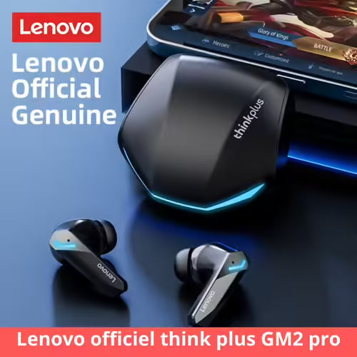 Lenovo GM2 Pro – Écouteurs Bluetooth Gaming Bluetooth 5.3