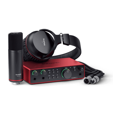 Focusrite Scarlett 2i2 Studio 4th Gen pack complet