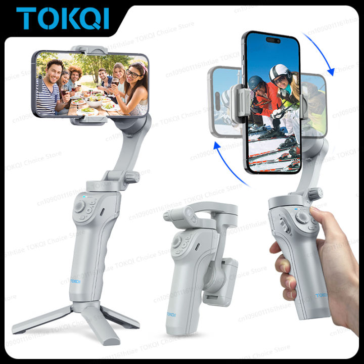 Axial M01 – Stabilisateur smartphone 3 axes avec suivi et lumière