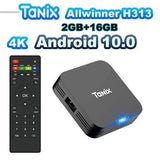 TANIX TX1 Android 10 – TV Box Allwinner H313 2 Go/16 Go 4K HDR