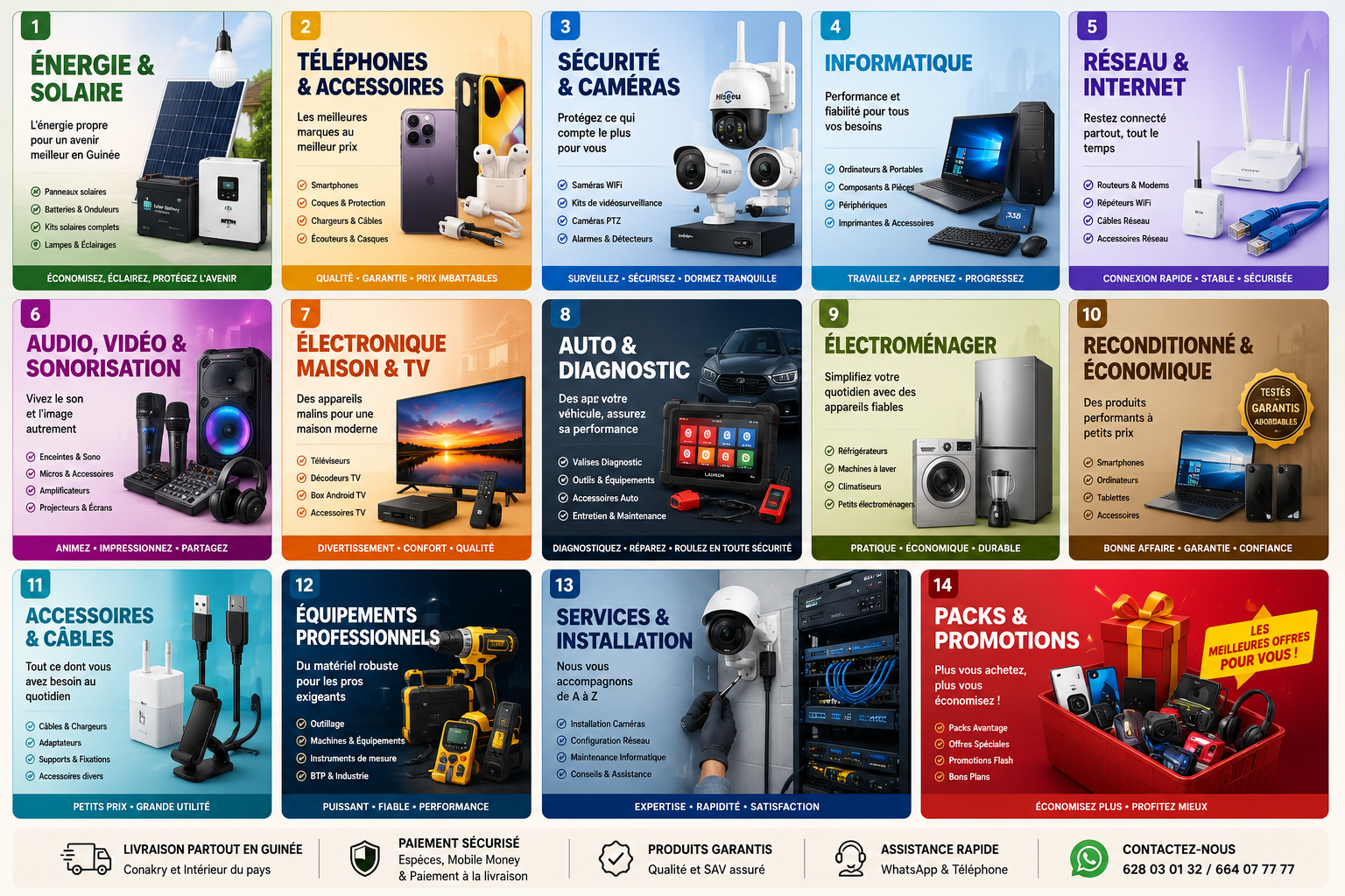 La technologie utile, avec un service qui vous accompagne.